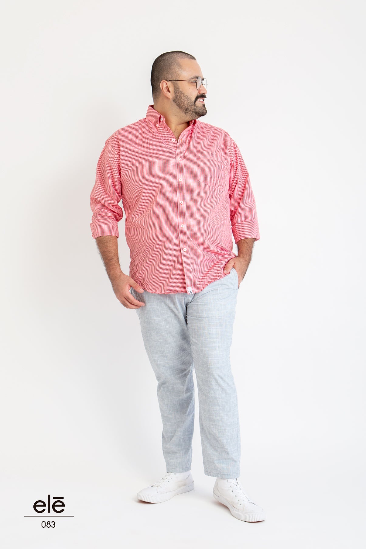 CAMISA CUADROS CHICO ROJO