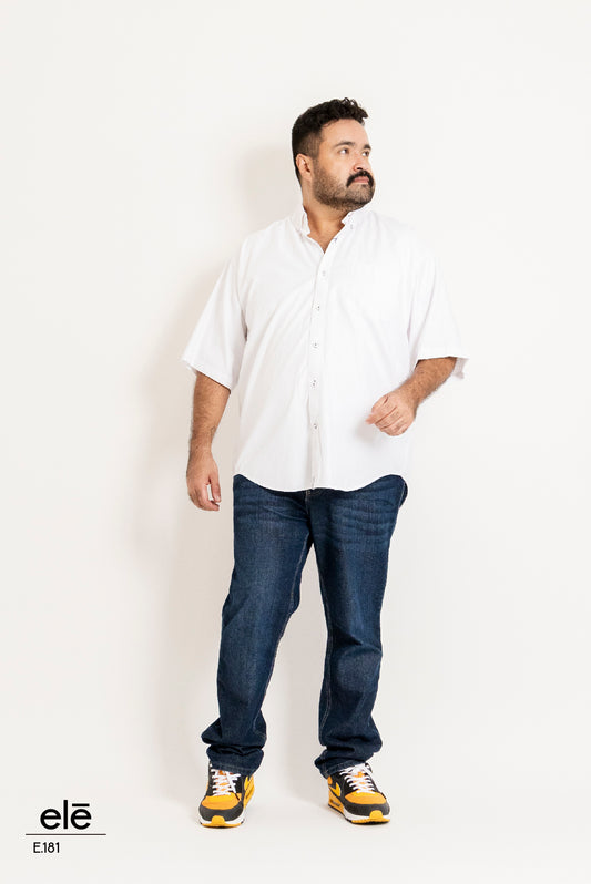CAMISA BLANCA MANGA CORTA