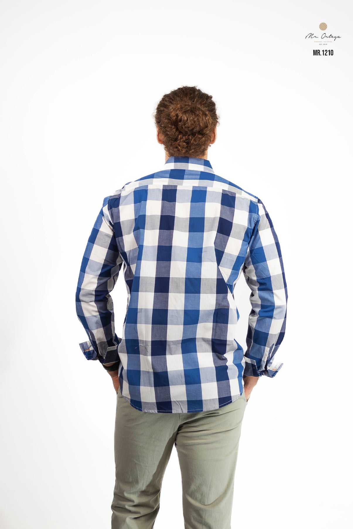 CAMISA CUADROS AZUL REY / MARINO / BLANCO