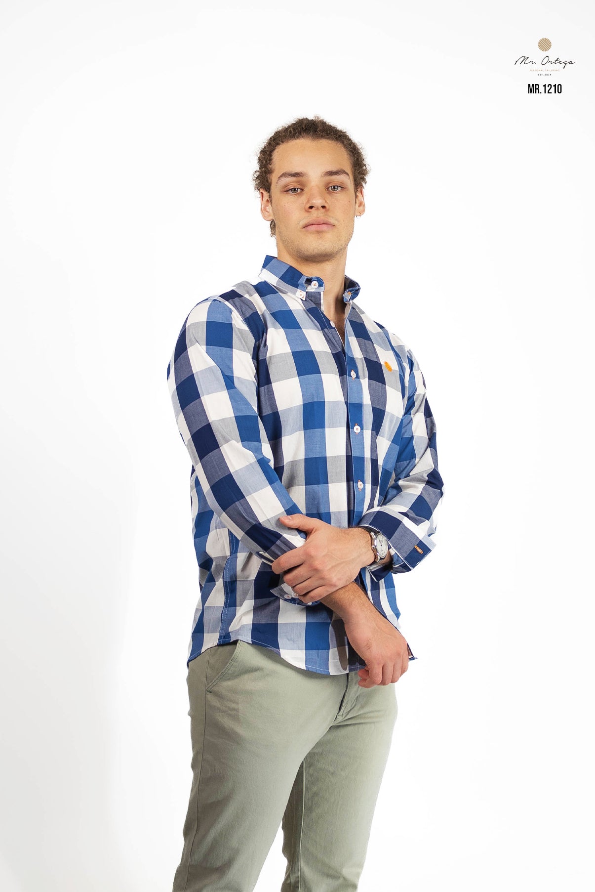 CAMISA CUADROS AZUL REY / MARINO / BLANCO