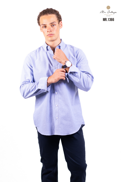 CAMISA LISA AZUL