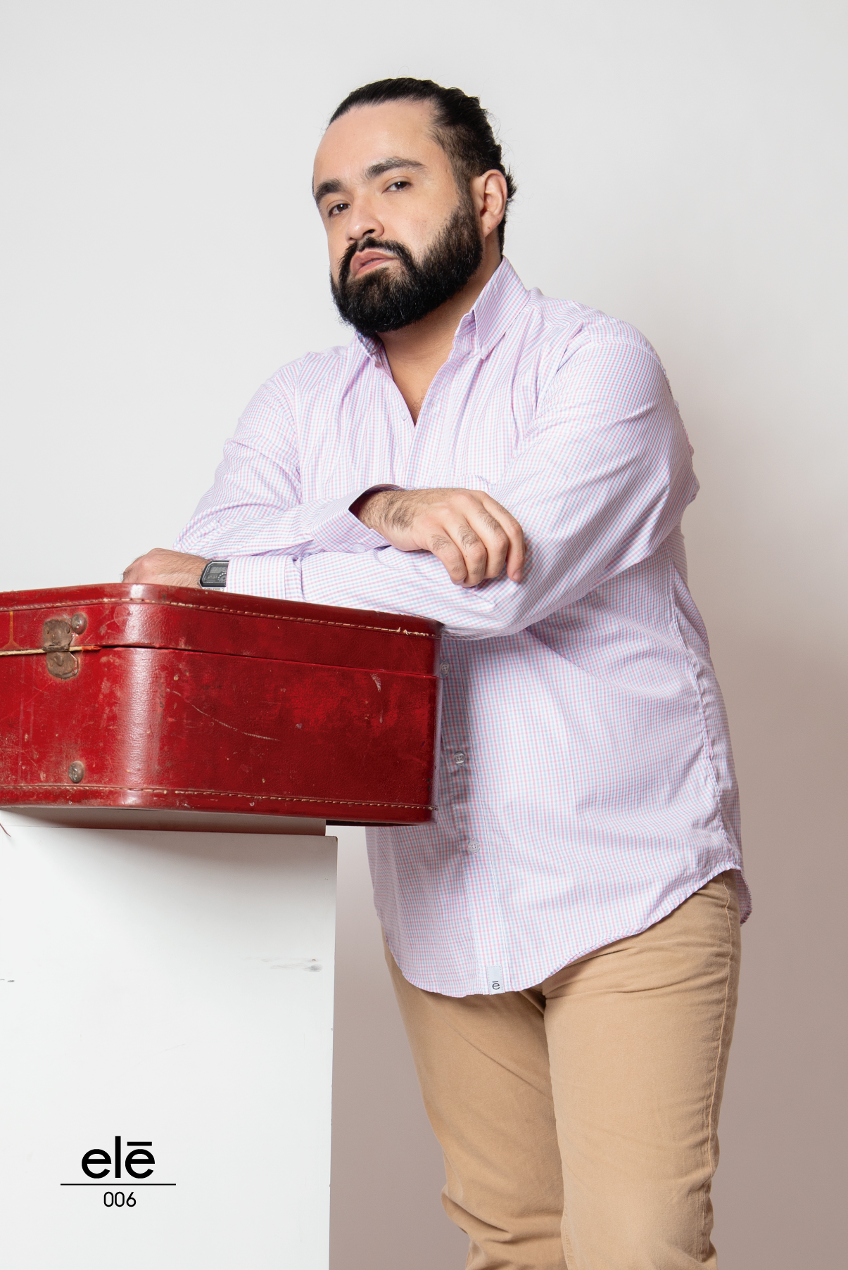 CAMISA CUADRITOS ROSAS