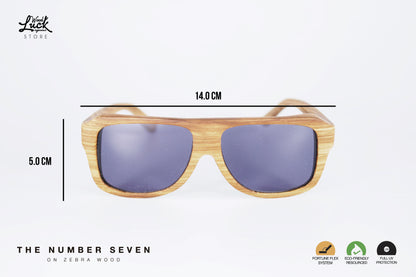 Lentes de Madera Number Seven