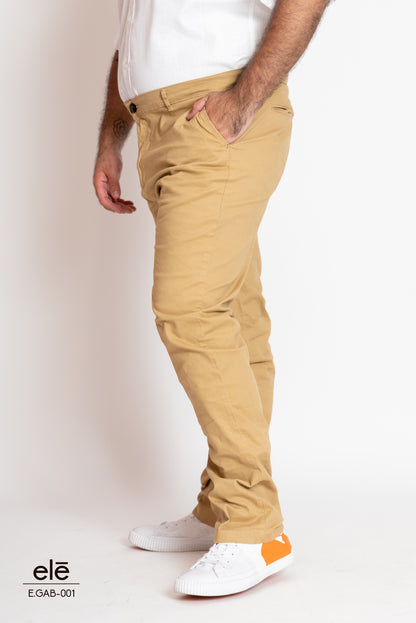 PANTALÓN GABARDINA BEIGE