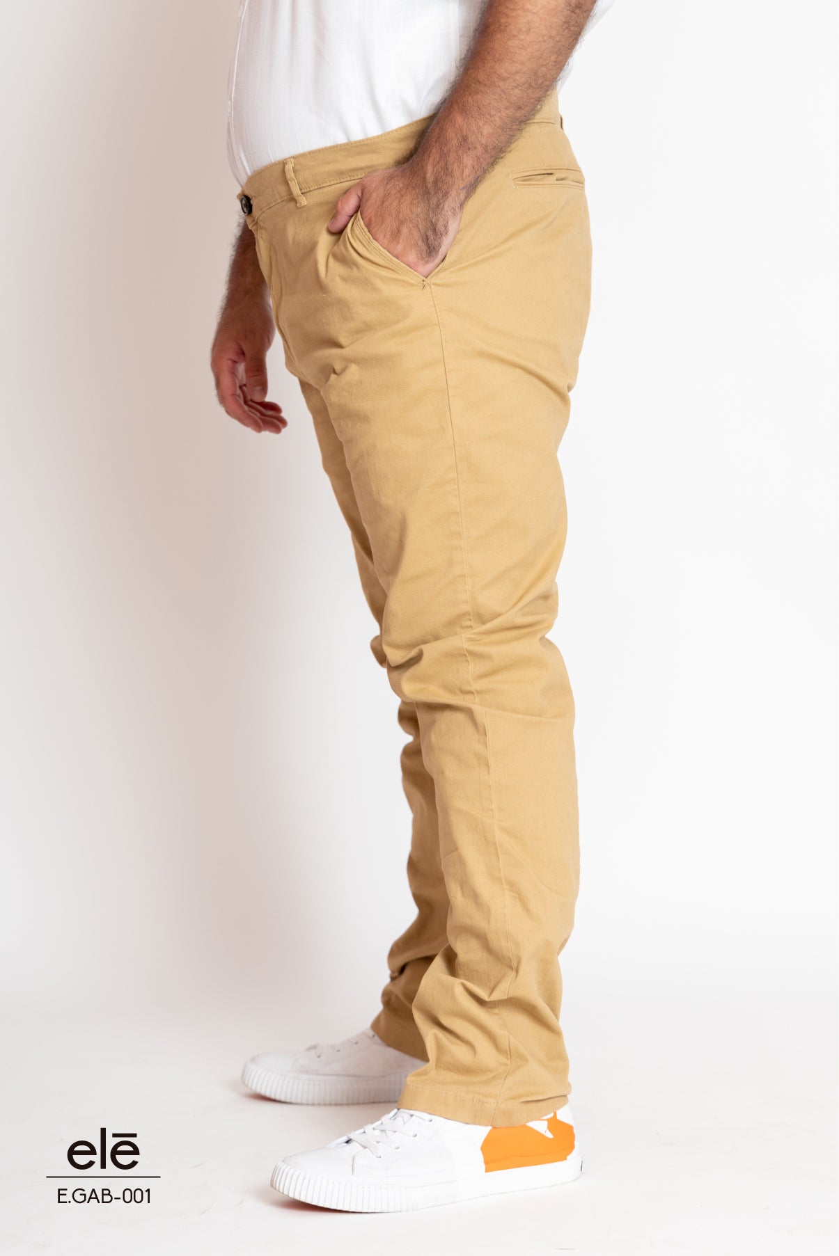 PANTALÓN GABARDINA BEIGE