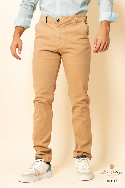 PANTALÓN GABARDINA BEIGE