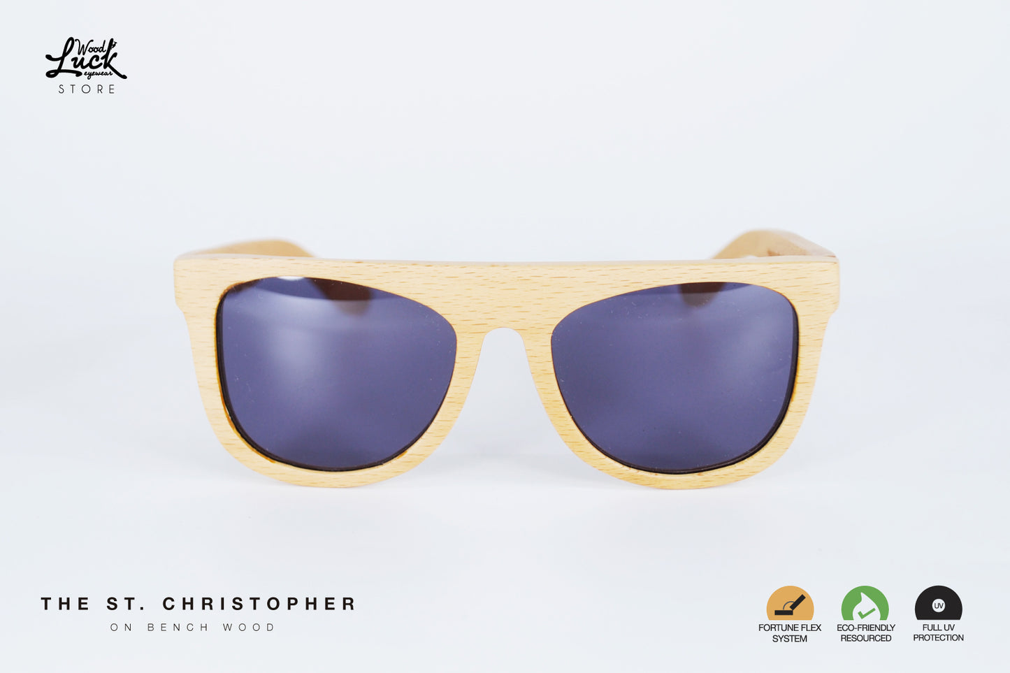 Lentes de Madera St. Christopher