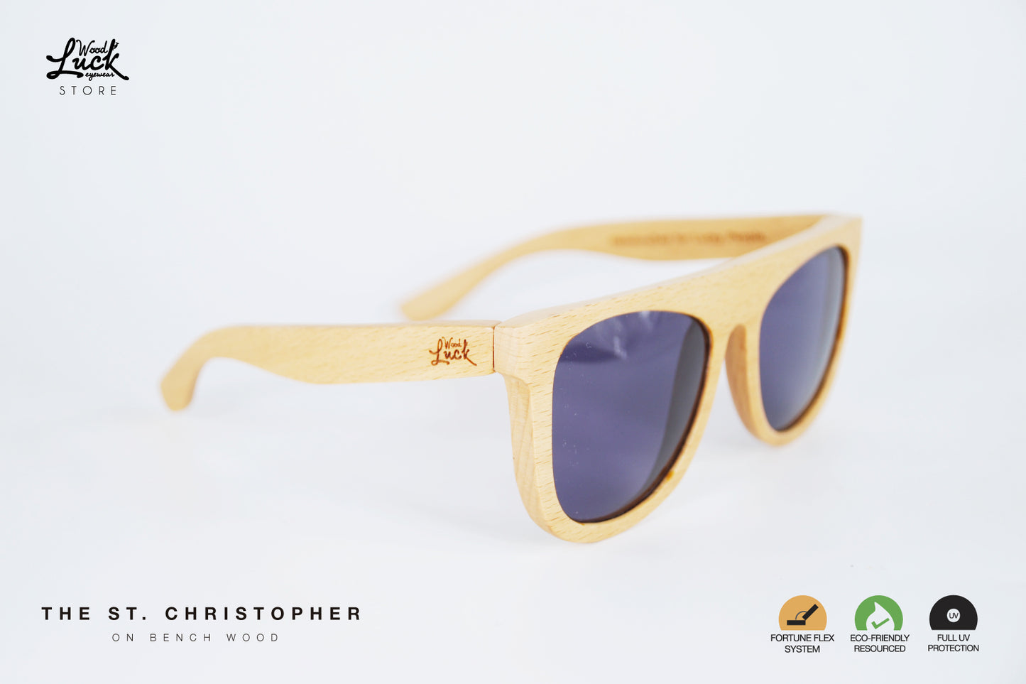 Lentes de Madera St. Christopher