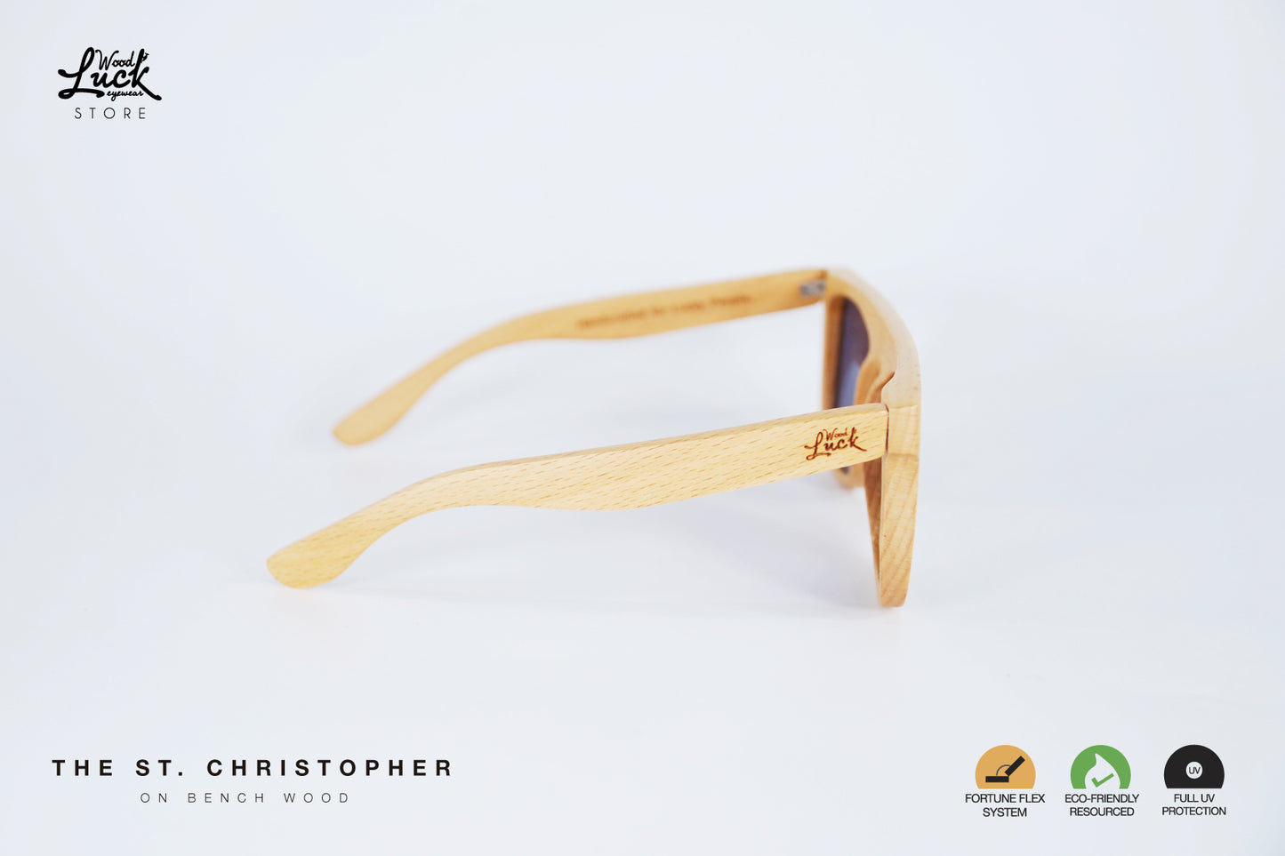 Lentes de Madera St. Christopher