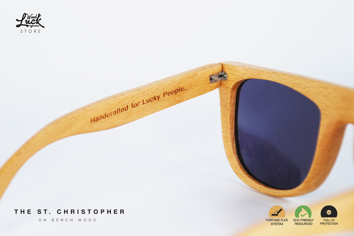 Lentes de Madera St. Christopher