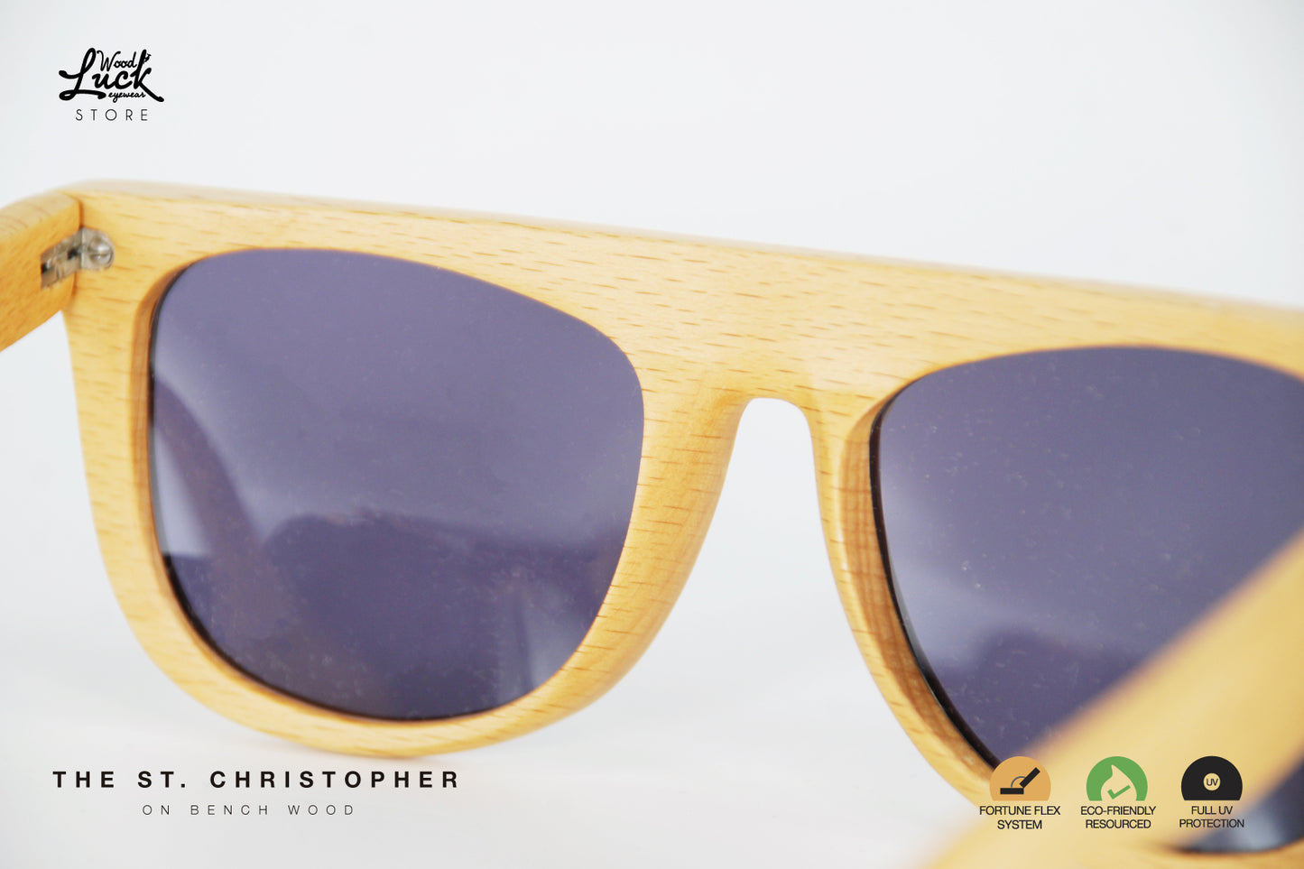 Lentes de Madera St. Christopher