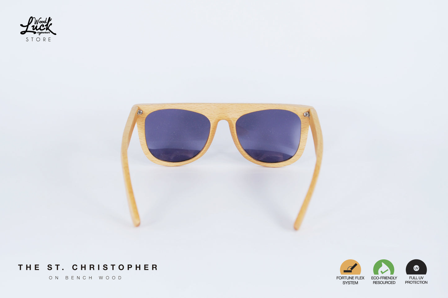 Lentes de Madera St. Christopher