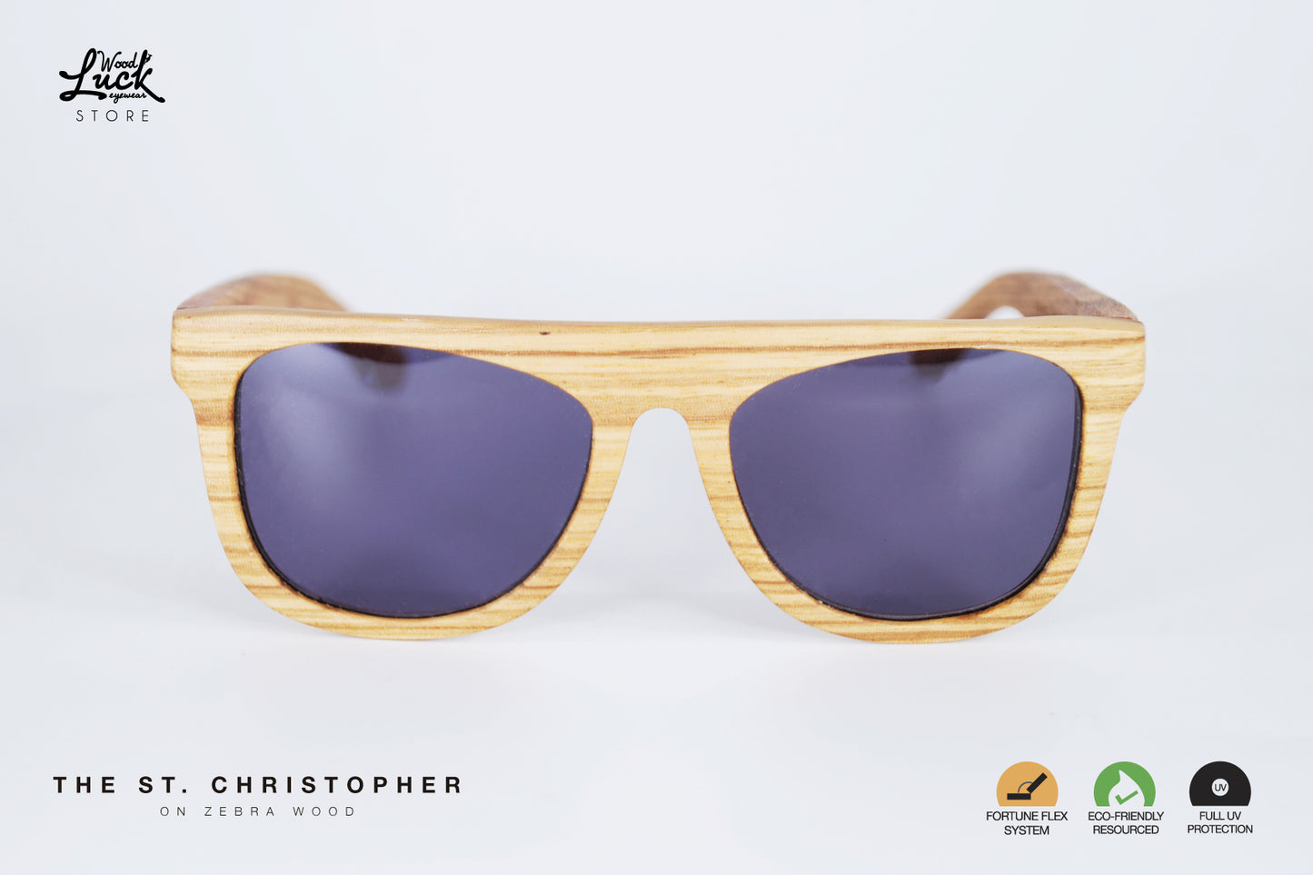 Lentes de Madera St. Christopher