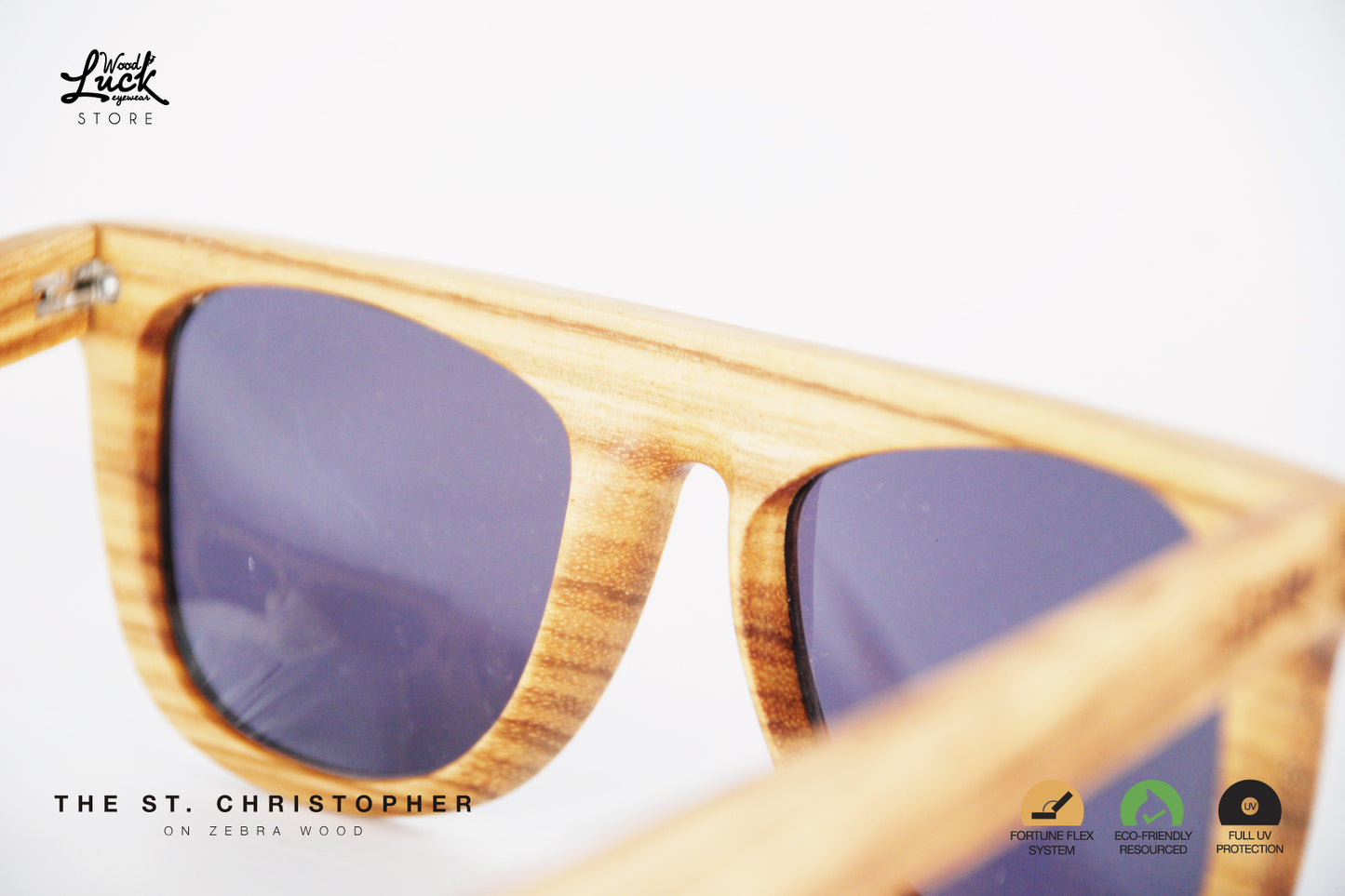 Lentes de Madera St. Christopher