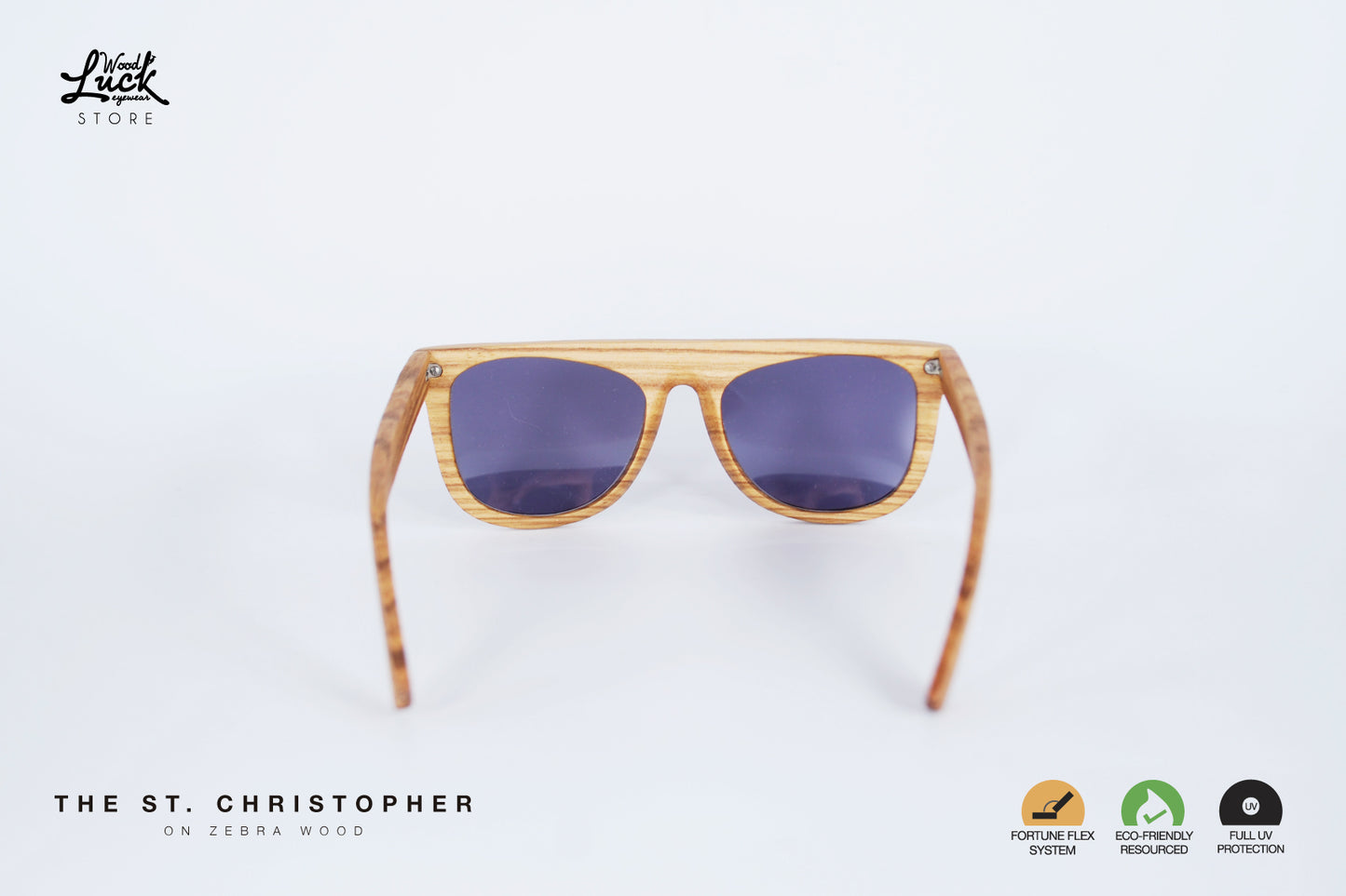 Lentes de Madera St. Christopher