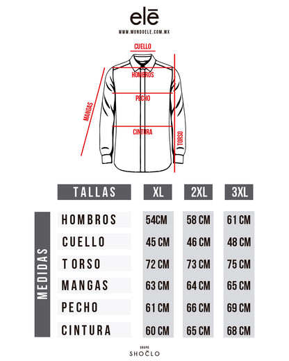 CAMISA CUADROS AZUL CIELO / BEIGE