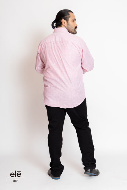 CAMISA RAYAS DELGADA ROSA