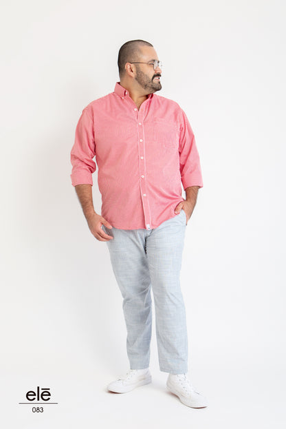 CAMISA CUADROS CHICO ROJO