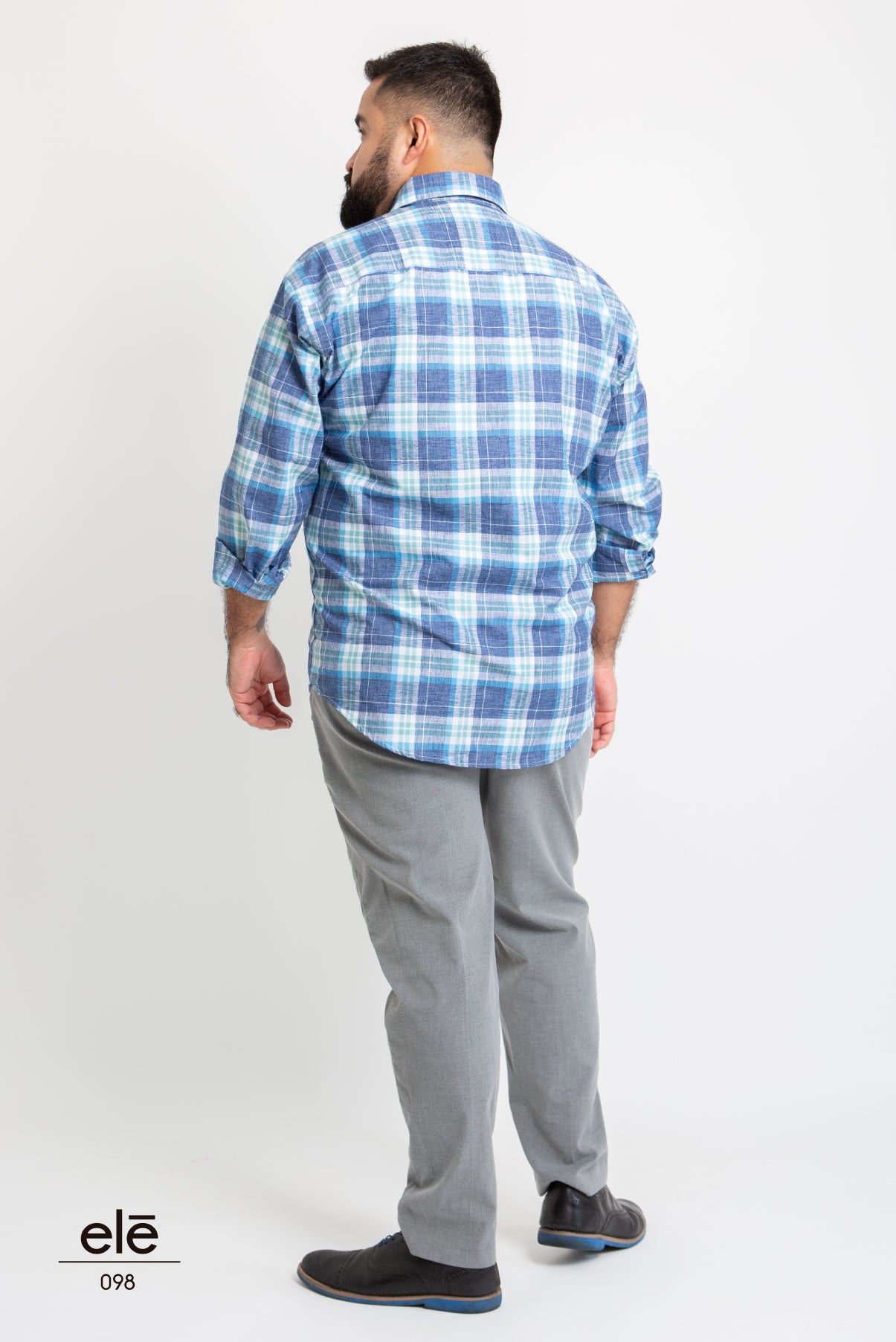 CAMISA CUADROS AZUL MARINO / VERDE