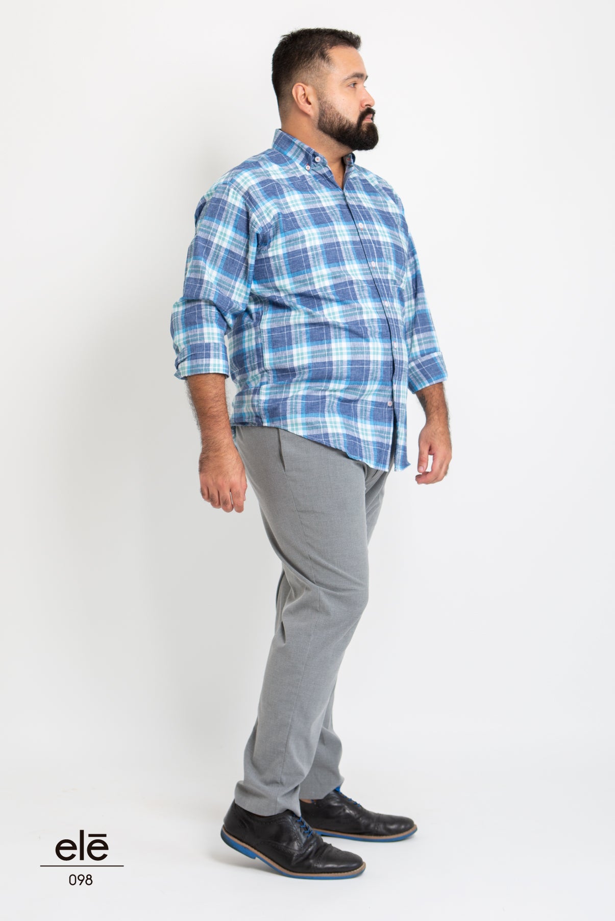 CAMISA CUADROS AZUL MARINO / VERDE