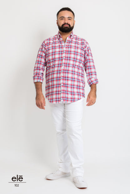 CAMISA CUADROS ROJO / AZUL / VERDE