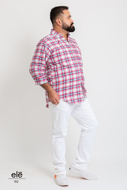 CAMISA CUADROS ROJO / AZUL / VERDE