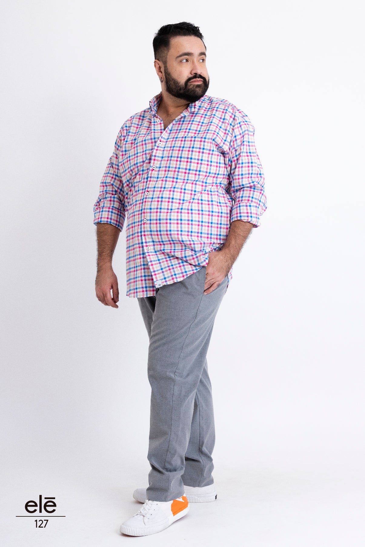 CAMISA CUADRO AMARILLO / ROSA /AZUL